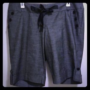 New Torrid Gray Sailor Bermuda Shorts Plus Size 18